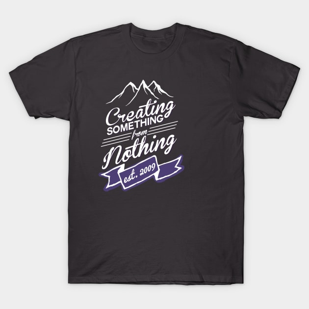 "Creating Something From Nothing" T-Shirt by meganjuliaphotography